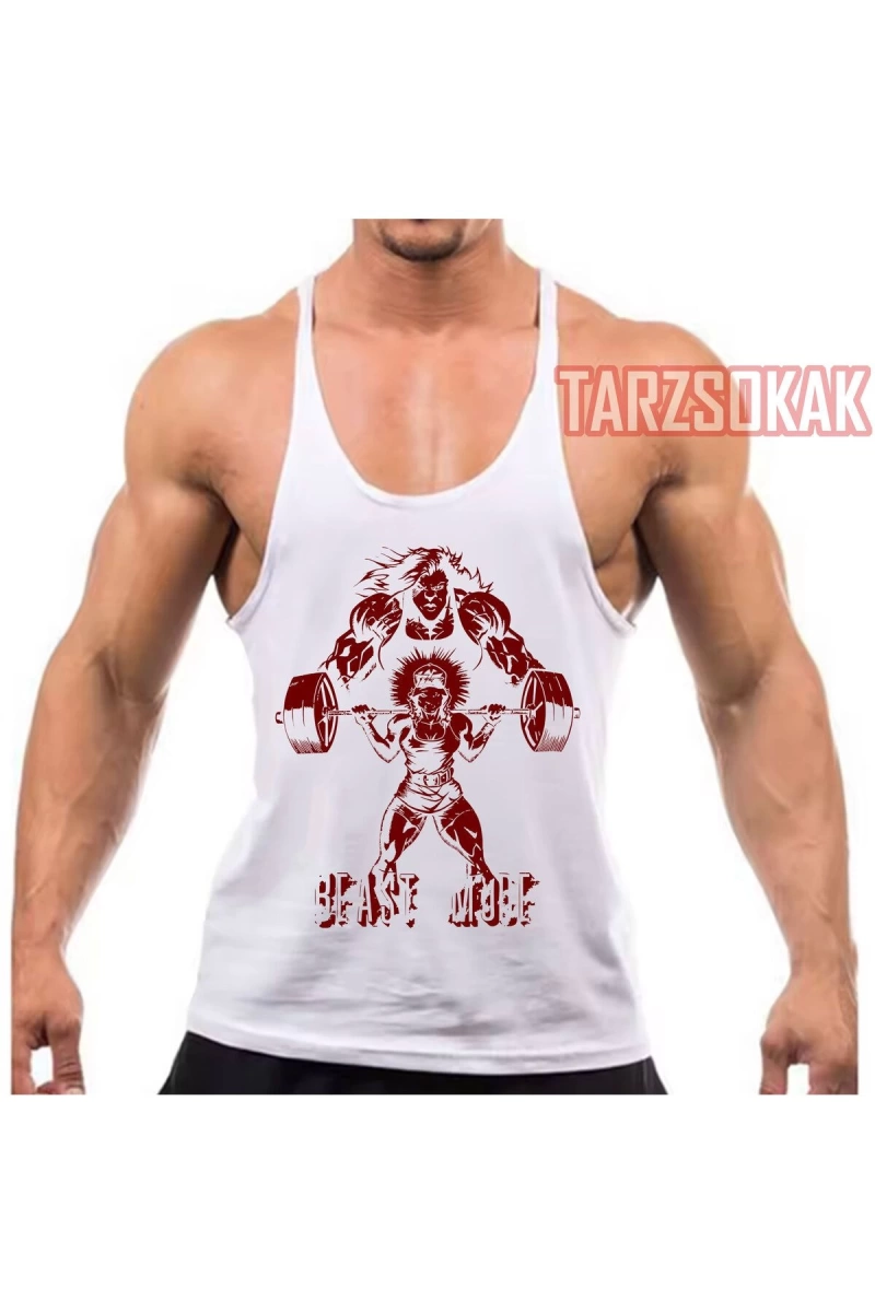 Gym Tank Top Fitness Sporcu Atleti GYM80