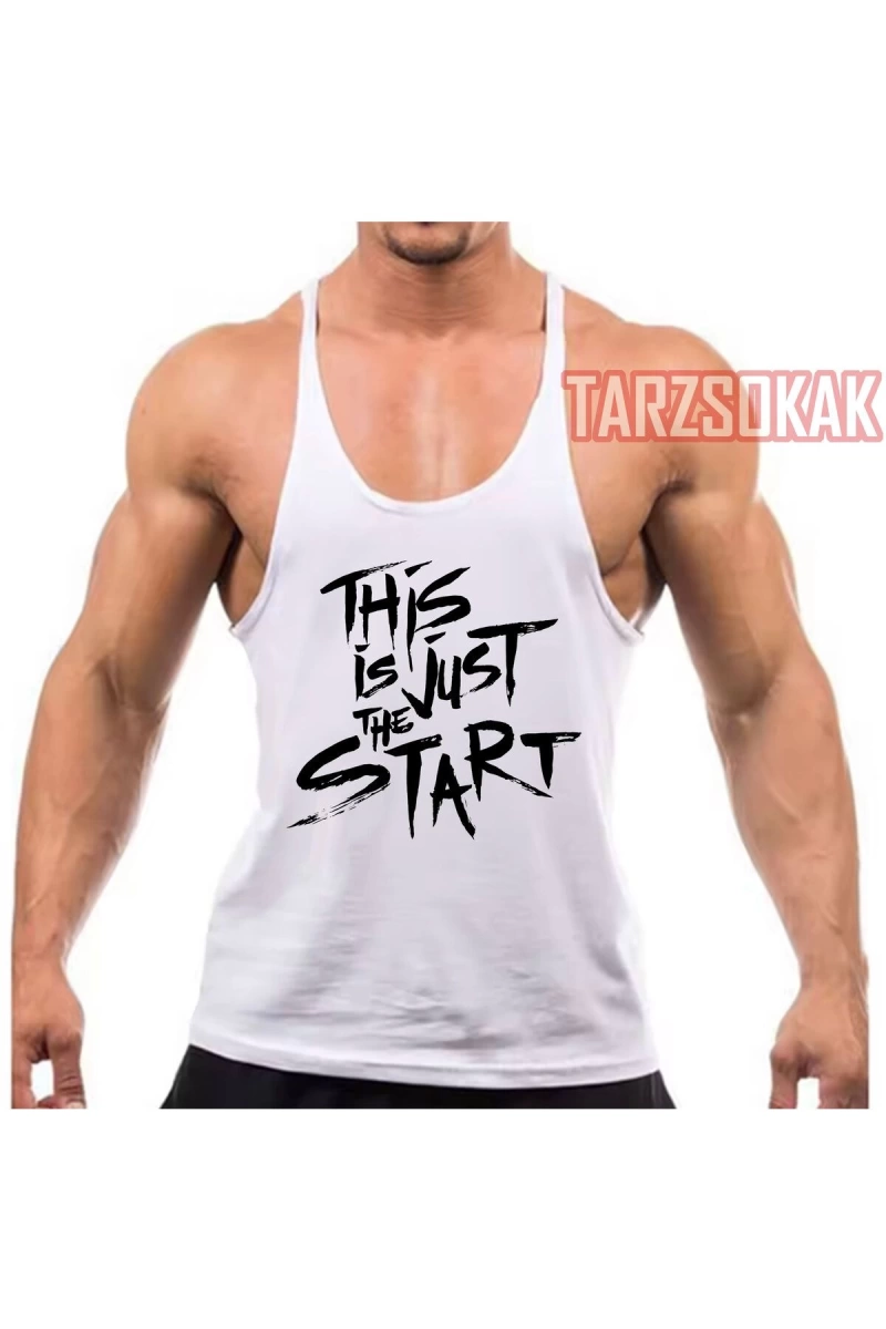 Gym Tank Top Fitness Sporcu Atleti GYM86