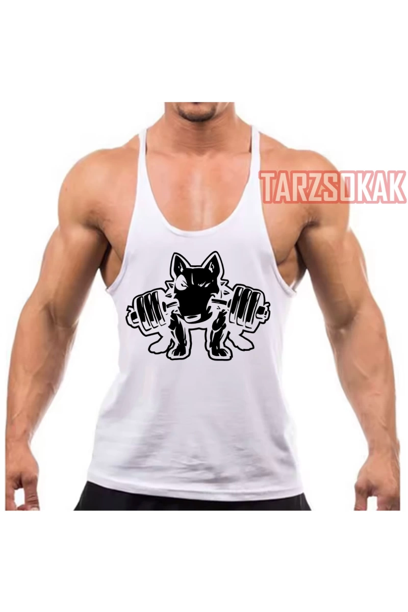 Gym Tank Top Fitness Sporcu Atleti GYM87