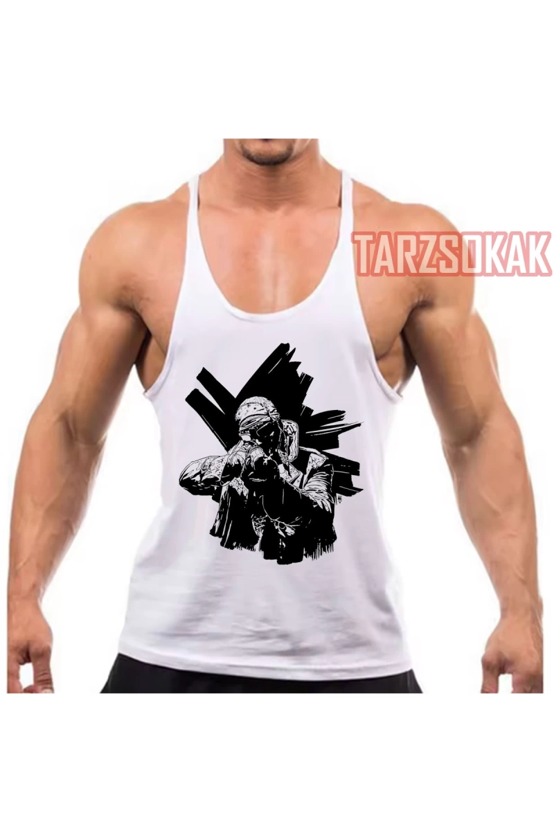 Gym Tank Top Fitness Sporcu Atleti GYM89