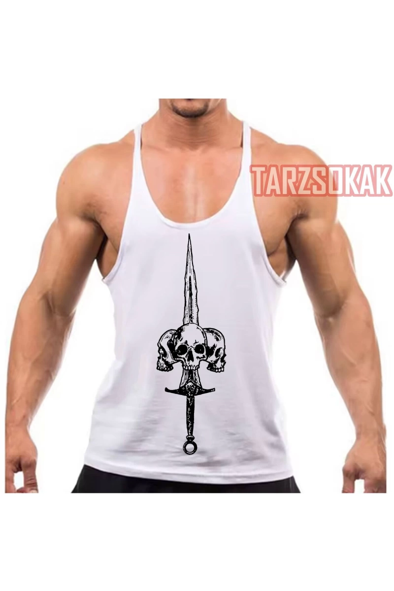 Gym Tank Top Fitness Sporcu Atleti GYM9