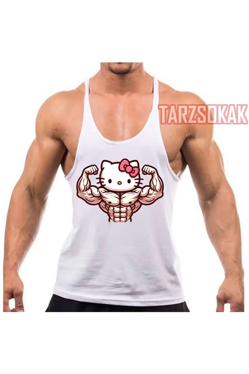 Gym Tank Top Fitness Sporcu Atleti GYM94