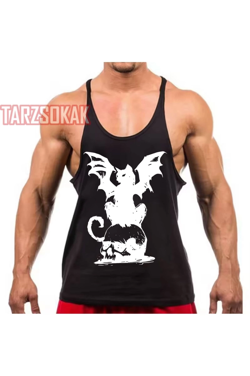 Gym Tank Top Fitness Sporcu Atleti GYM95