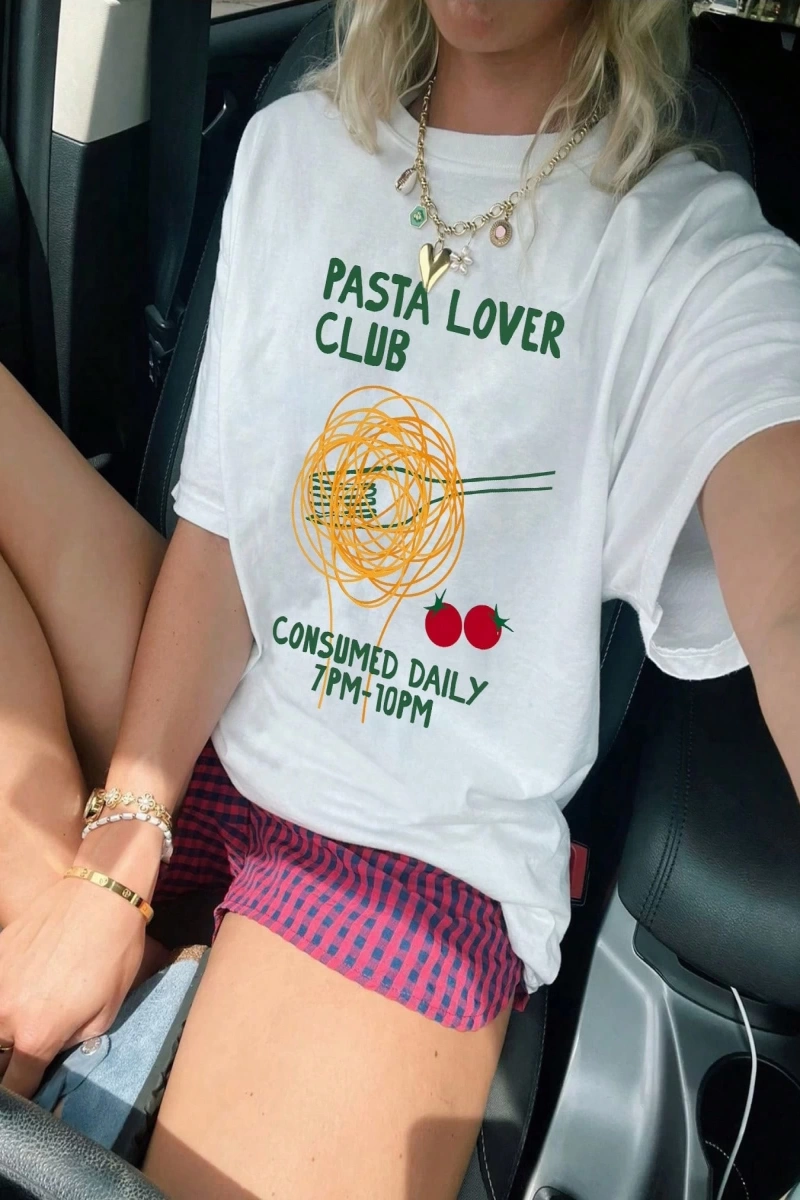 Harfli Grafik Kontrast Raglan Kollu Tişört