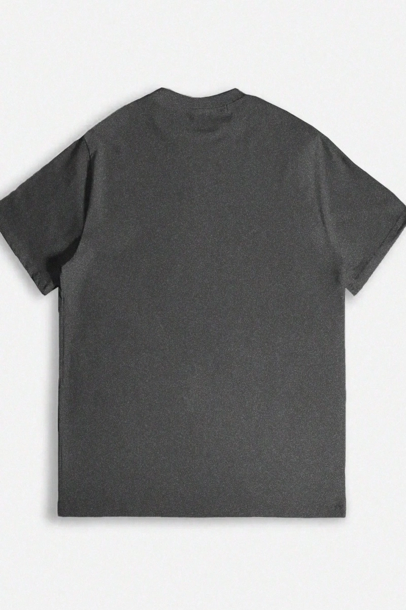 Harfli Grafik Kontrast Raglan Kollu Tişört