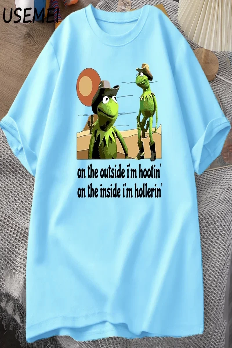 Hayat Çorba Ben Çatal T Shirt Erkekler Kadınlar için Komik Kedi Baskılı T-shirt Çirkin Aptal  2945