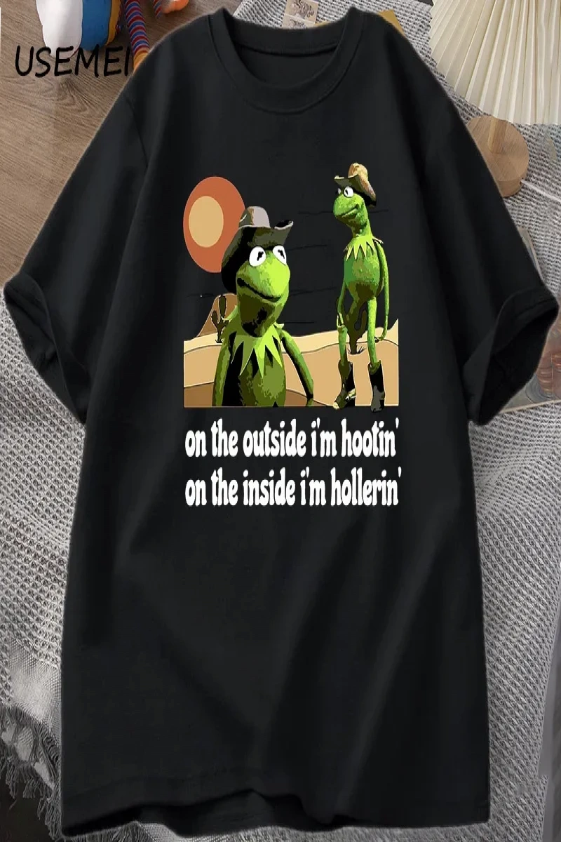 Hayat Çorba Ben Çatal T Shirt Erkekler Kadınlar için Komik Kedi Baskılı T-shirt Çirkin Aptal  2945