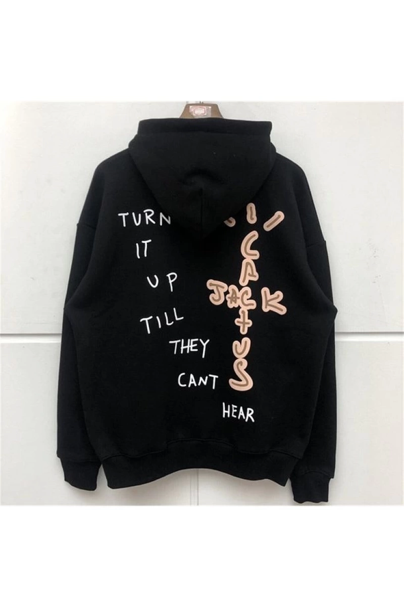 Highest Oversize Sweatshirt Hoodie Siyah