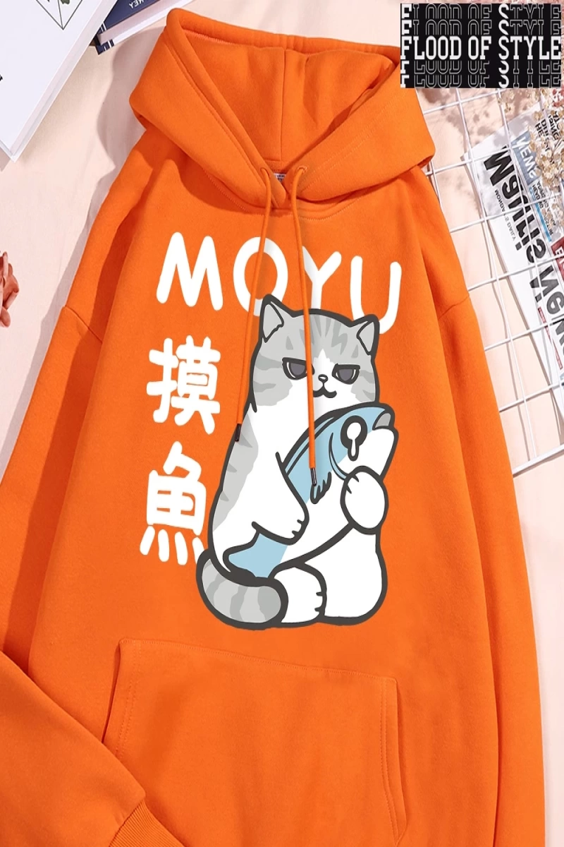 Hip Hop Harajuku Vintage Tarzı  Çalışma saatleri sırasında tembellik Gri