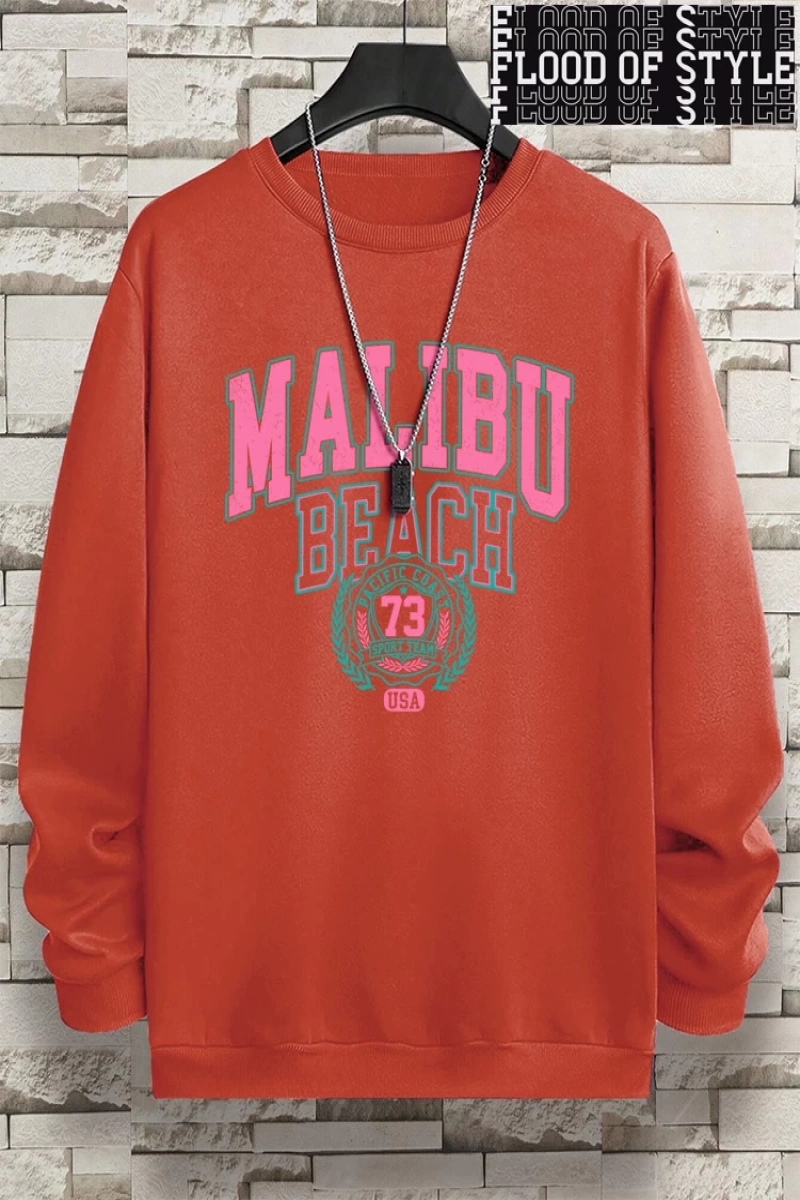 Hip Hop Harajuku Vintage Tarzı  Malibu plaj 79 abd komik  Gri
