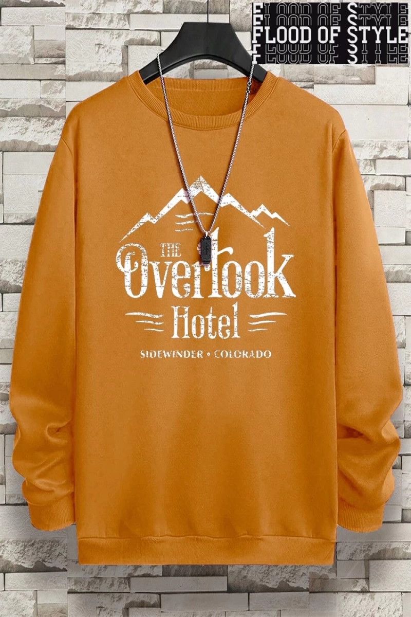 Hip Hop Harajuku Vintage Tarzı  Otel sideclothing Colorado Gri