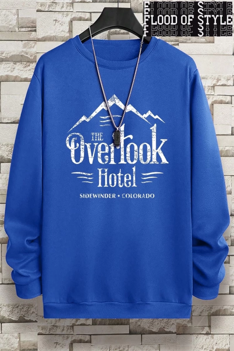 Hip Hop Harajuku Vintage Tarzı  Otel sideclothing Colorado Gri