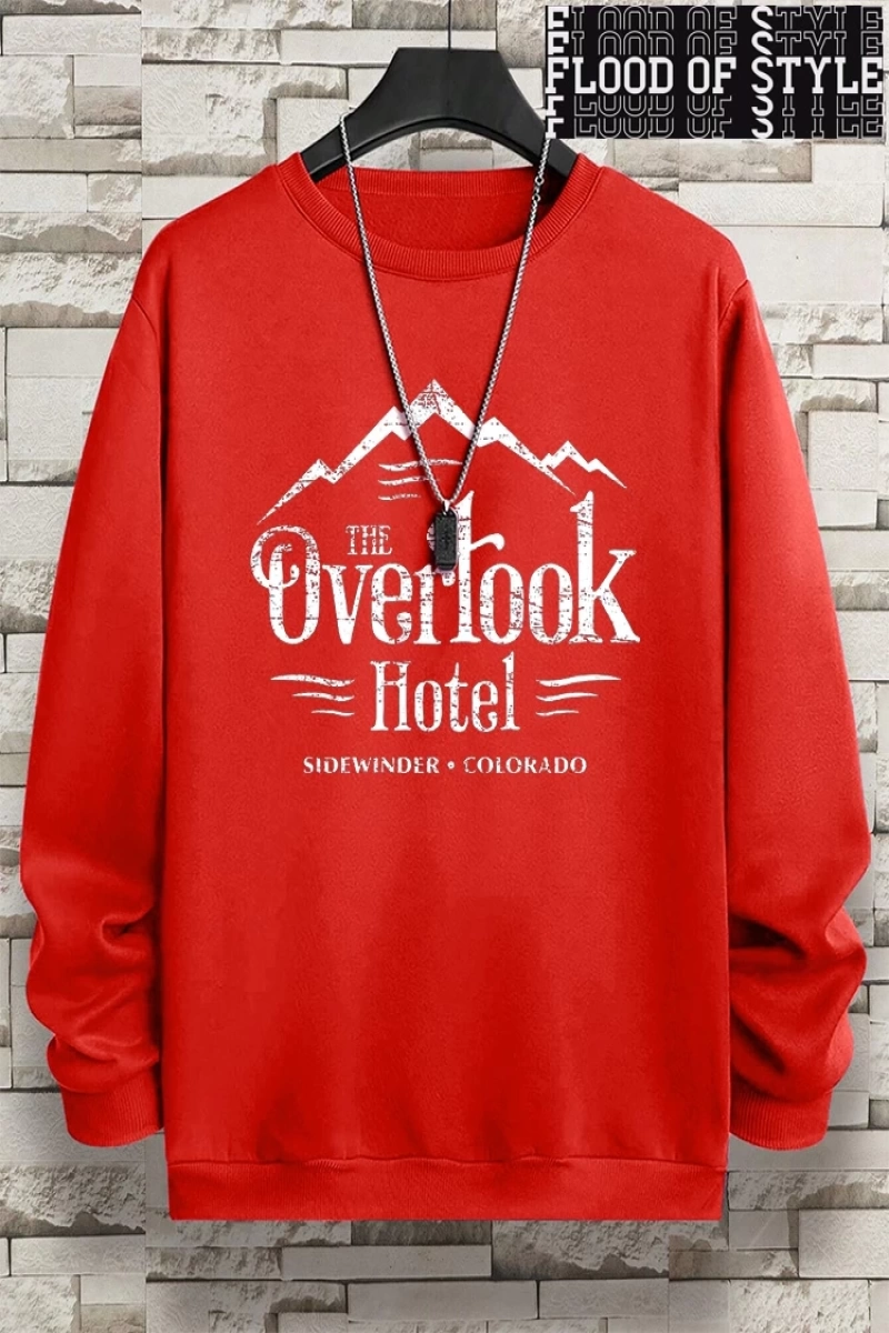 Hip Hop Harajuku Vintage Tarzı  Otel sideclothing Colorado Gri
