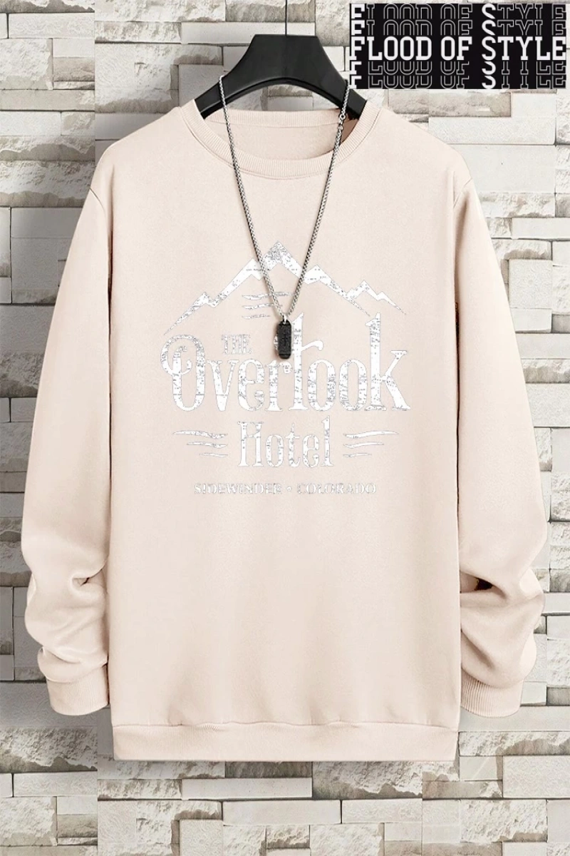 Hip Hop Harajuku Vintage Tarzı  Otel sideclothing Colorado Gri
