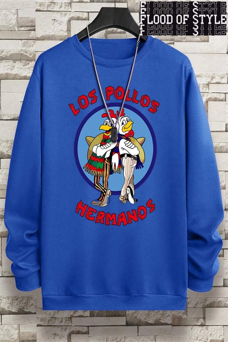 Hip Hop Harajuku Vintage Tarzı  Tavuk Kardeş Komik  Gri