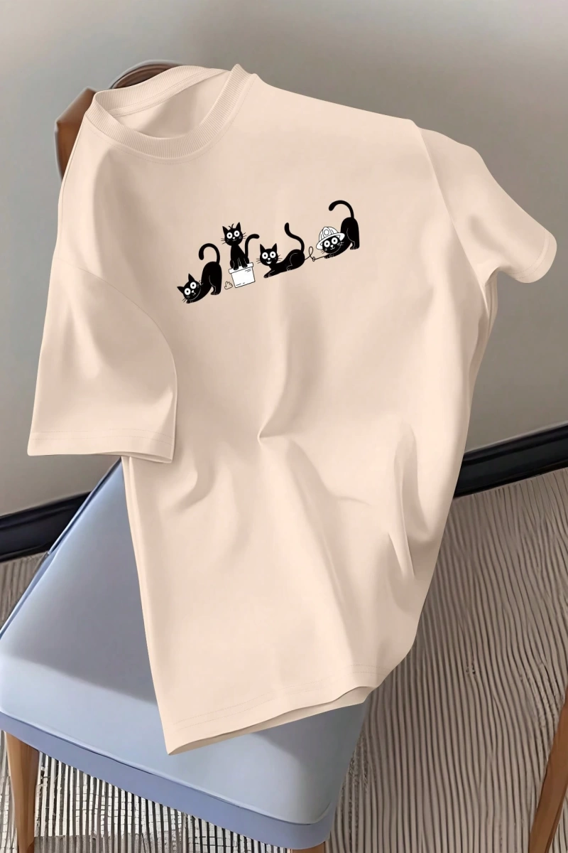 hirt 90lar Estetik Hristiyan Sokak Giyimi Tişörtü İnanç Teme