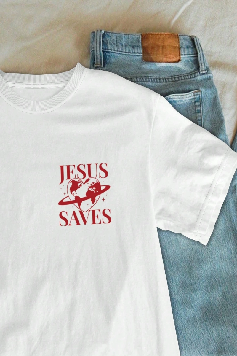 hirt 90lar Estetik Hristiyan Sokak Giyimi Tişörtü İnanç Teme