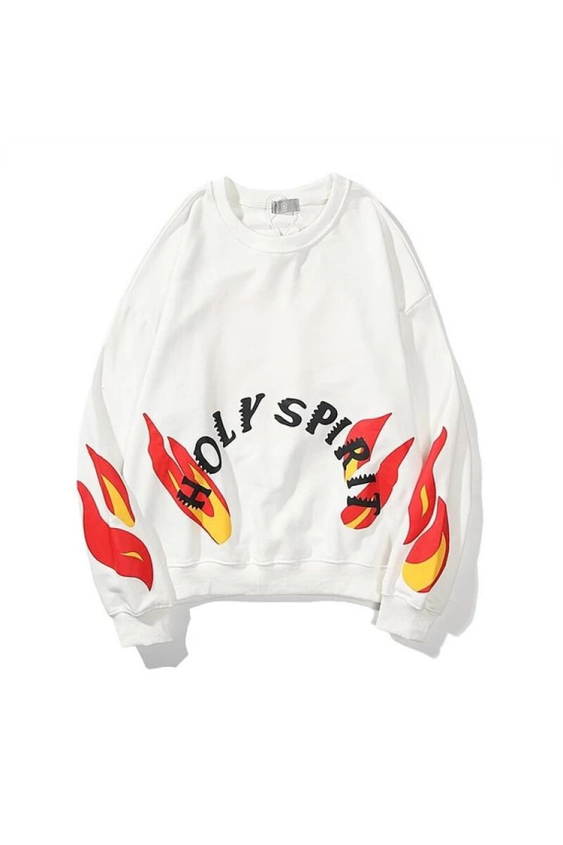 Holy Spirit Unisex Sweatshirt Beyaz