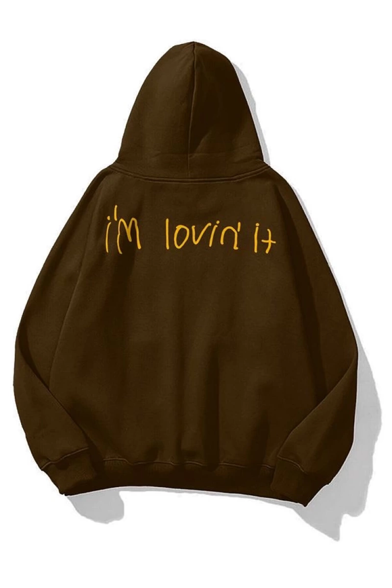 İm Lovin It Mc Unisex Sweatshırt Siyah
