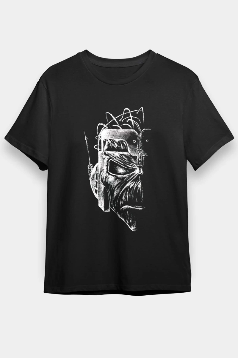 Iron Maiden Siyah Unisex Tişört T-shirt