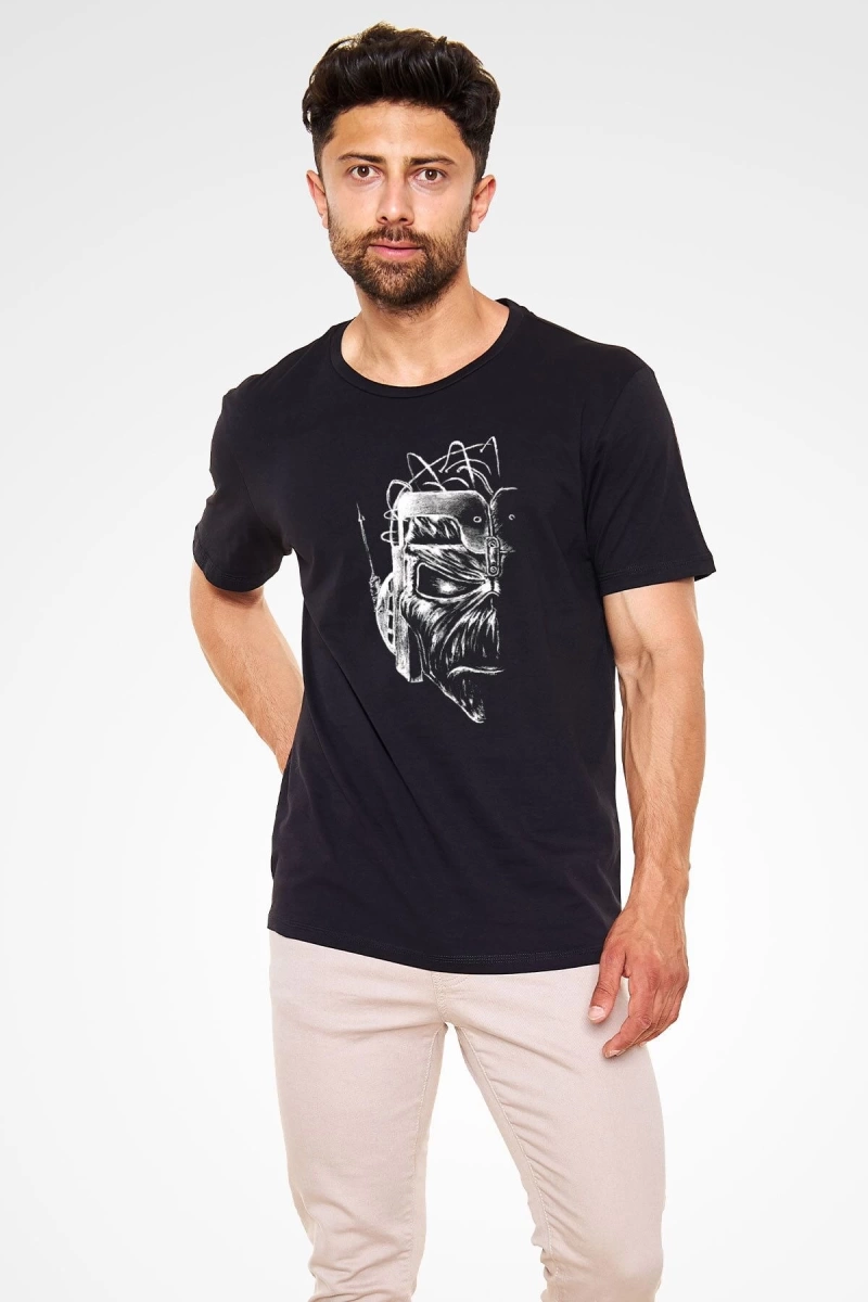 Iron Maiden Siyah Unisex Tişört T-shirt