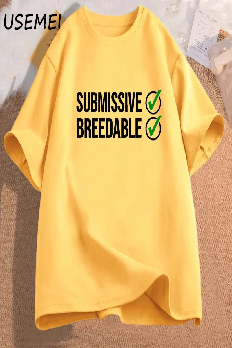 Itaatkar ve Breedable T-shirt komik mizah kadın erkek giyim pamuk kısa kollu o-boyun yaz T sh 2967