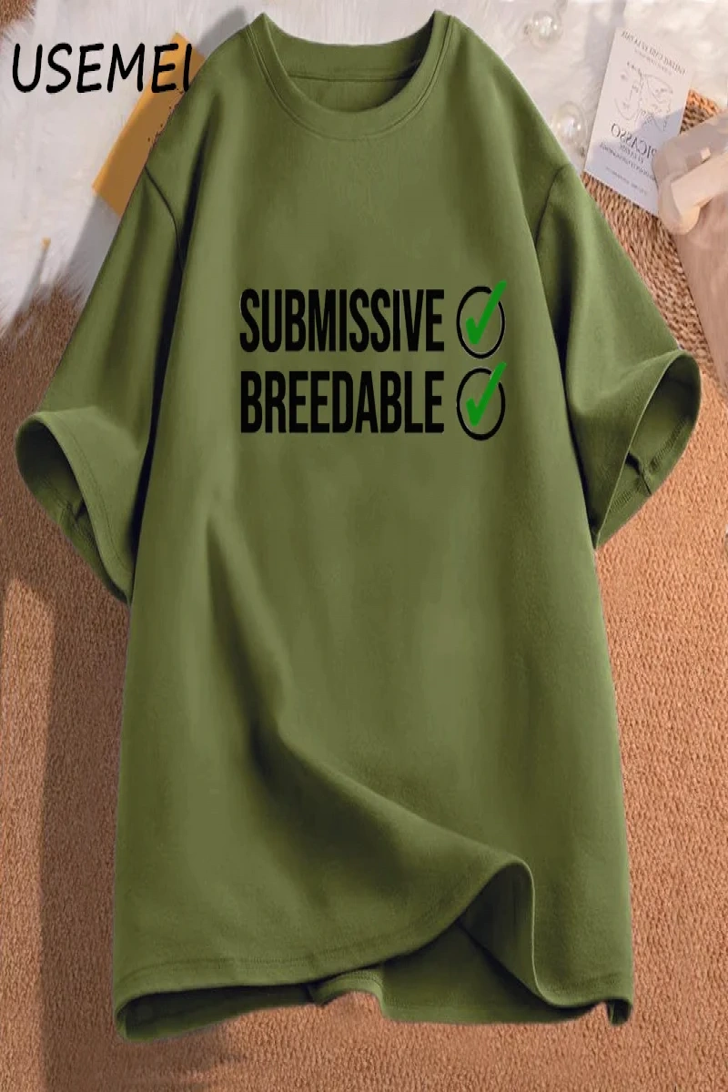 Itaatkar ve Breedable T-shirt komik mizah kadın erkek giyim pamuk kısa kollu o-boyun yaz T sh 2967