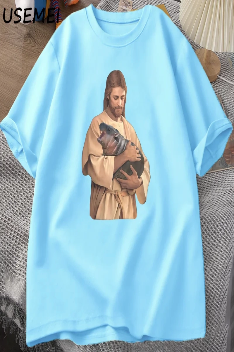 Juan Aptal At Balkon Dank Meme Grafik T Shirt Komik Adam O Boyun Rahat Kısa Kollu Tee 2797