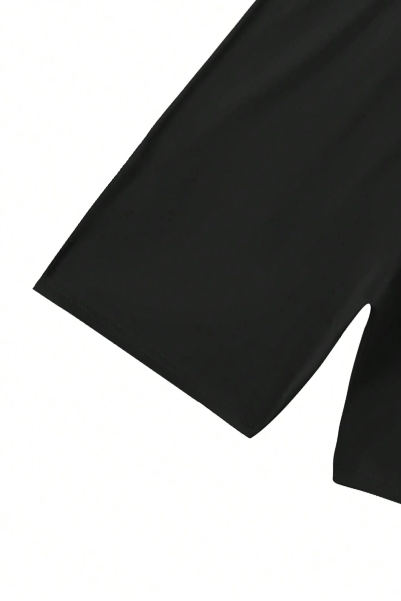 Kadın 2Lİ TAKIM OVERSİZE Trend T-shirt Şort Model 4919