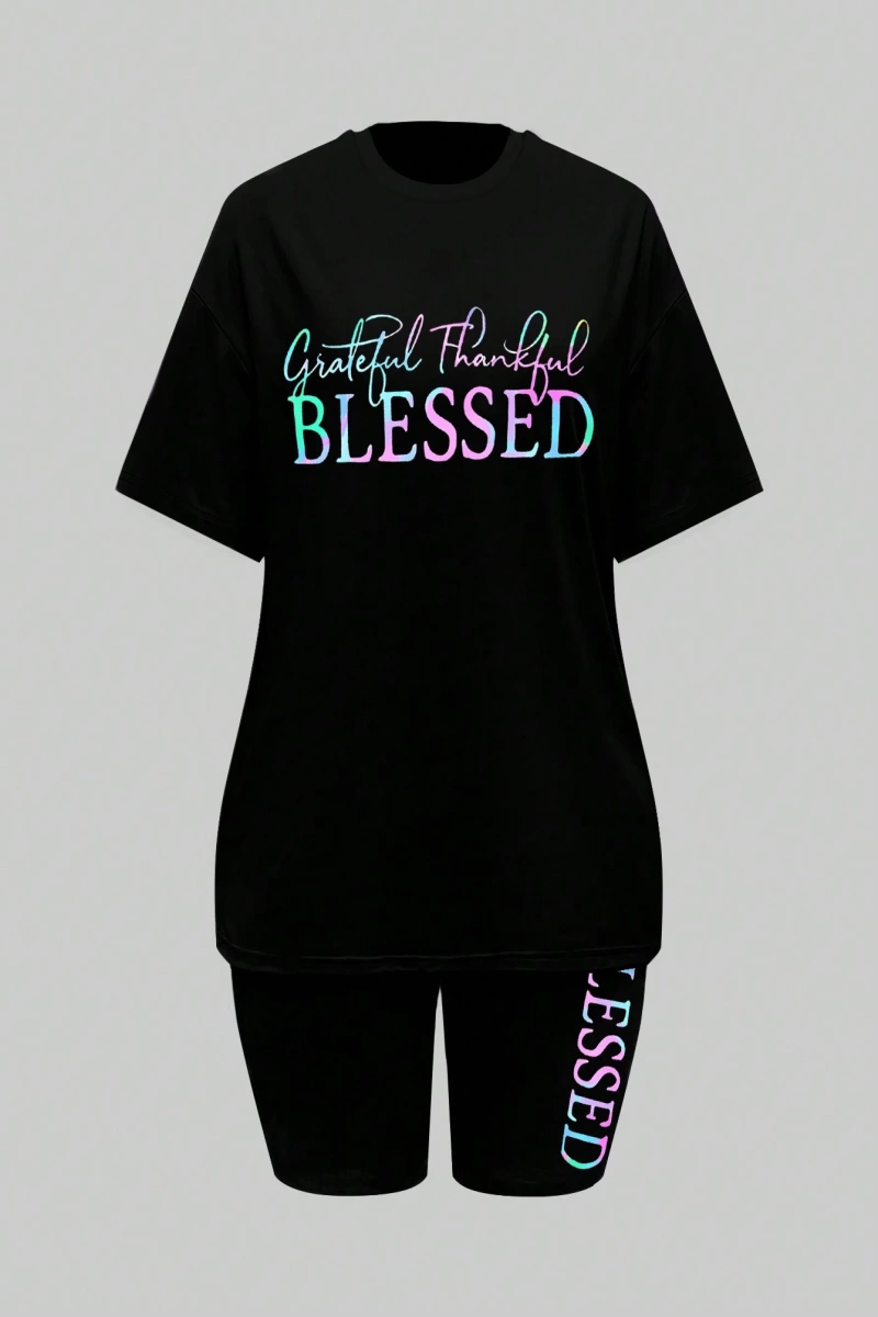 Kadın 2Lİ TAKIM OVERSİZE Trend T-shirt Şort Model 4930