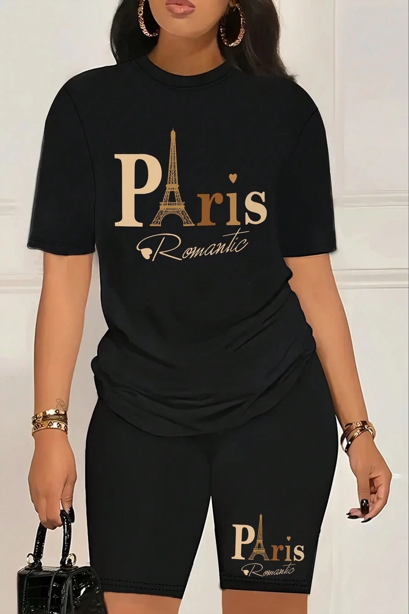 Kadın 2Lİ TAKIM OVERSİZE Trend T-shirt Şort Model 4935