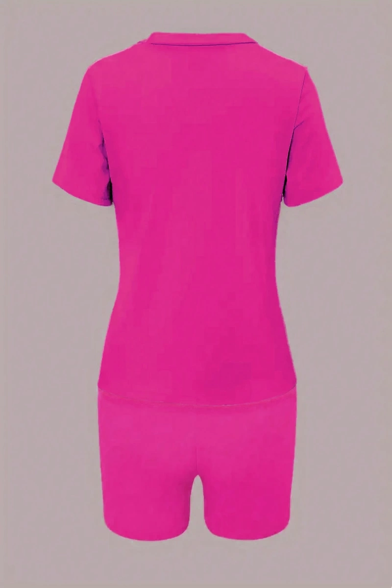 Kadın 2Lİ TAKIM OVERSİZE Trend T-shirt Şort Model 4946