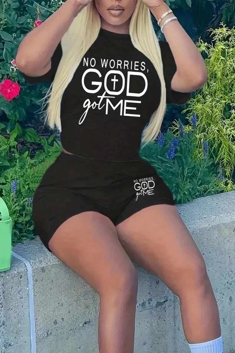 Kadın 2Lİ TAKIM OVERSİZE Trend T-shirt Şort Model 4946