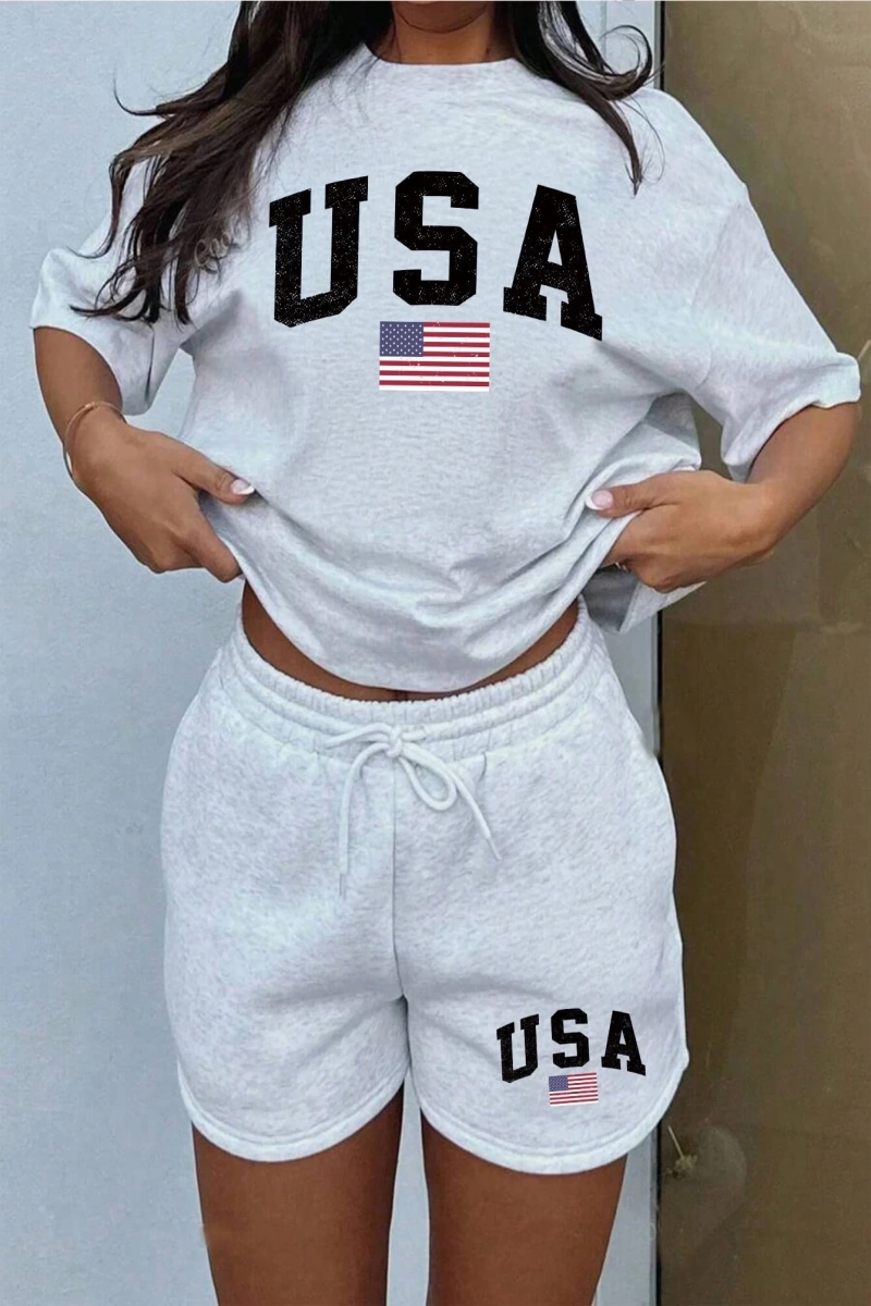 Kadın 2Lİ TAKIM OVERSİZE Trend T-shirt Şort Model 4950