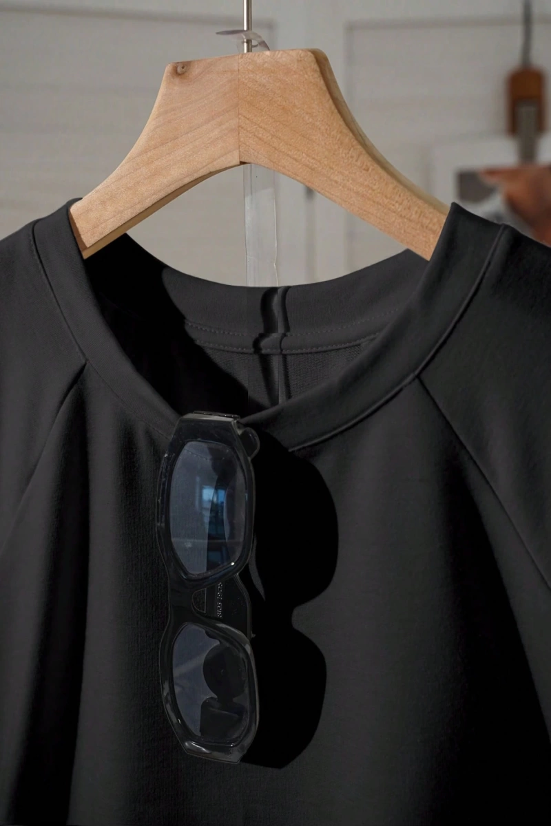 Kadın 2Lİ TAKIM OVERSİZE Trend T-shirt Şort Model 4963