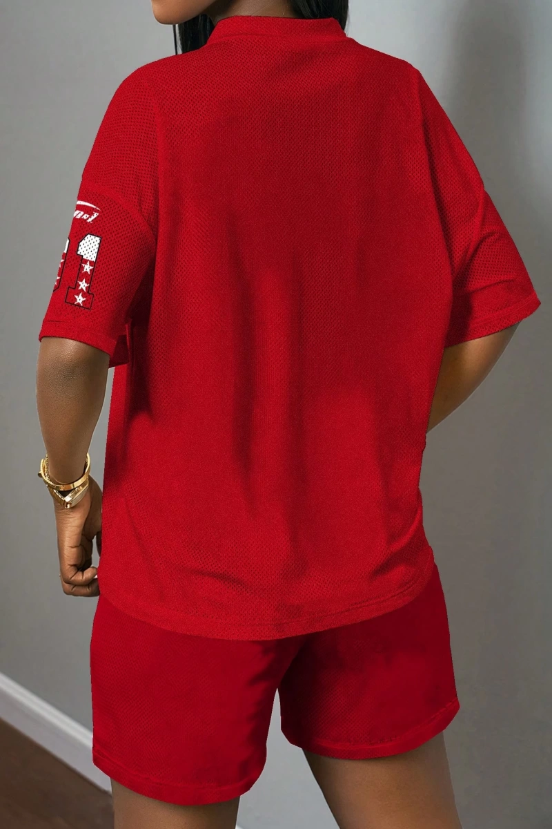 Kadın 2Lİ TAKIM OVERSİZE Trend T-shirt Şort Model 4980