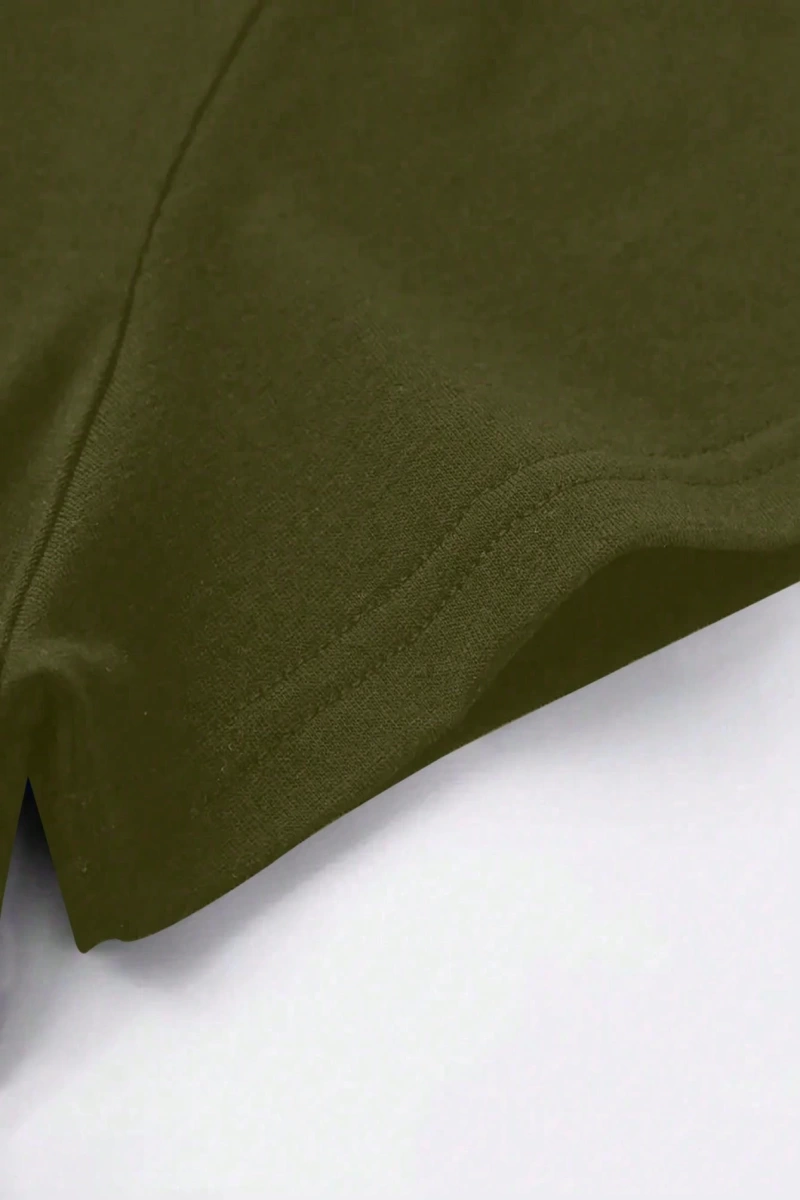 Kadın 2Lİ TAKIM OVERSİZE Trend T-shirt Şort Model 5022