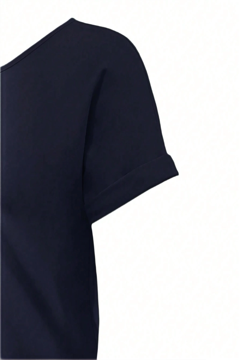 Kadın 2Lİ TAKIM OVERSİZE Trend T-shirt Şort Model 5043