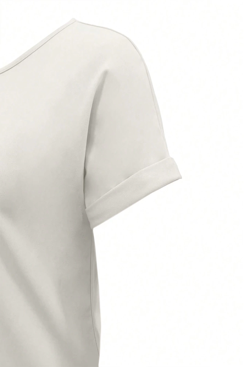 Kadın 2Lİ TAKIM OVERSİZE Trend T-shirt Şort Model 5043