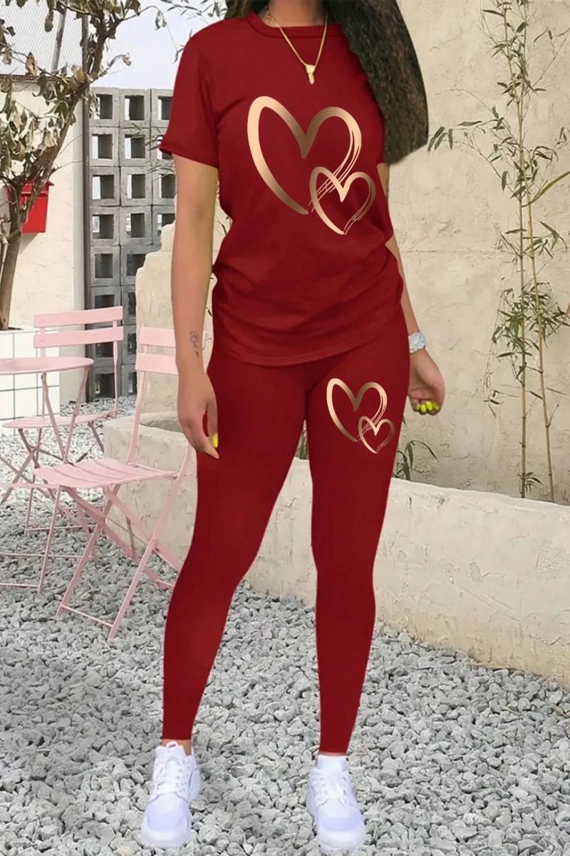 Kadın 2Lİ TAKIM OVERSİZE Trend T-shirt Şort Model 5047