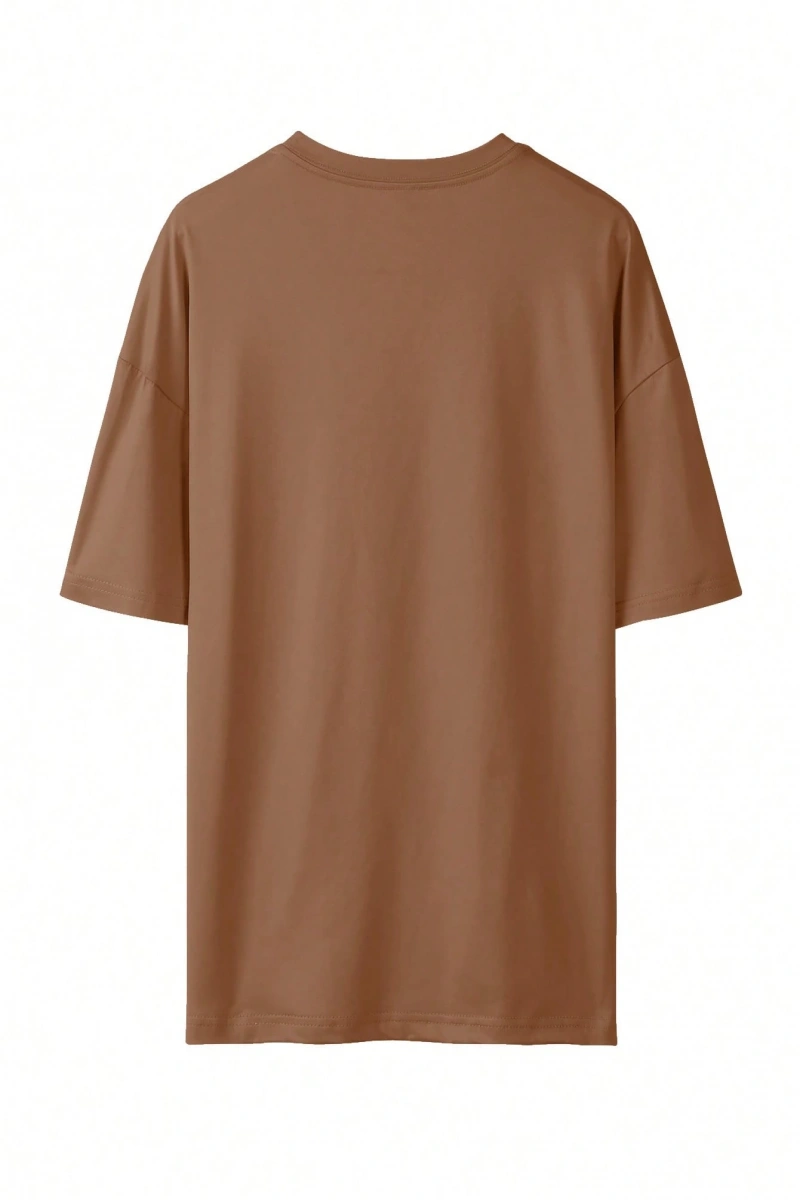 Kadın 2Lİ TAKIM OVERSİZE Trend T-shirt Şort Model 5061