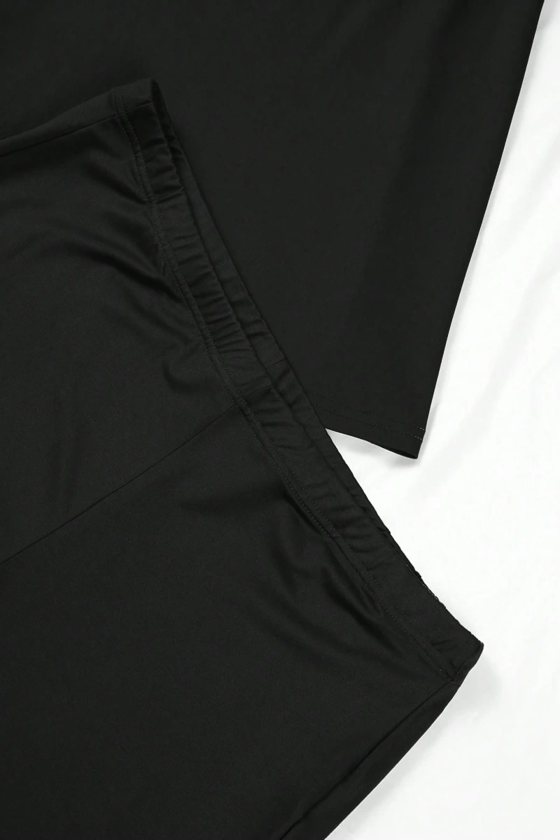 Kadın 2Lİ TAKIM OVERSİZE Trend T-shirt Şort Model 5061