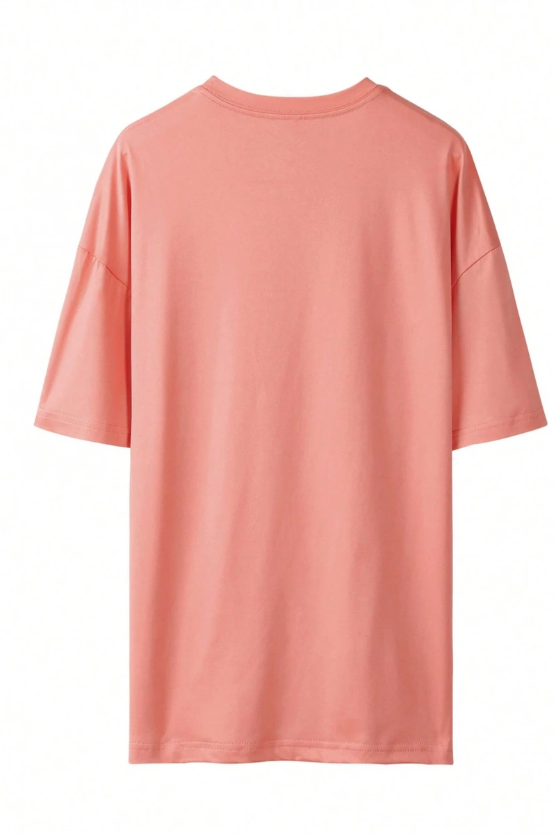 Kadın 2Lİ TAKIM OVERSİZE Trend T-shirt Şort Model 5061