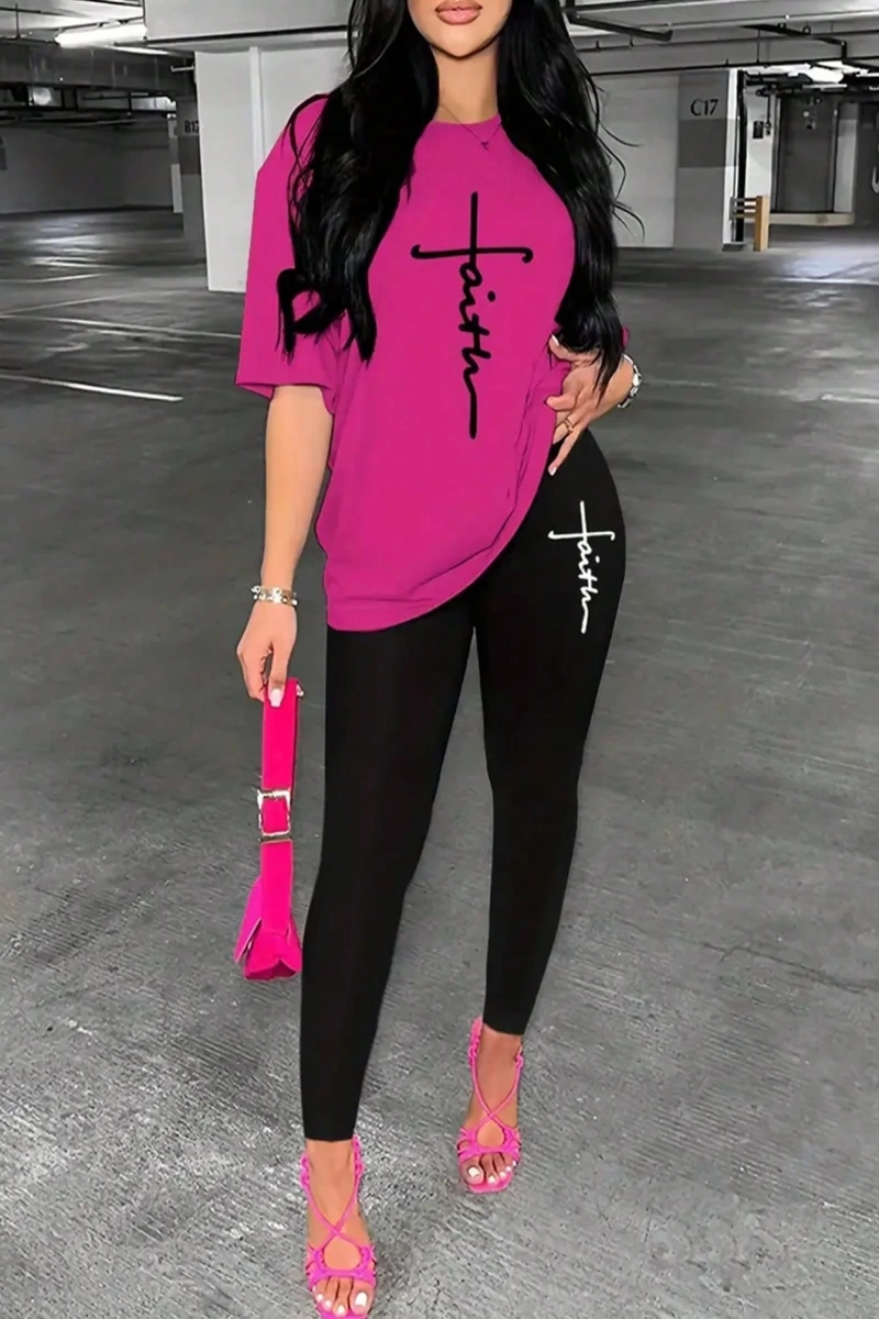 Kadın 2Lİ TAKIM OVERSİZE Trend T-shirt Şort Model 5065