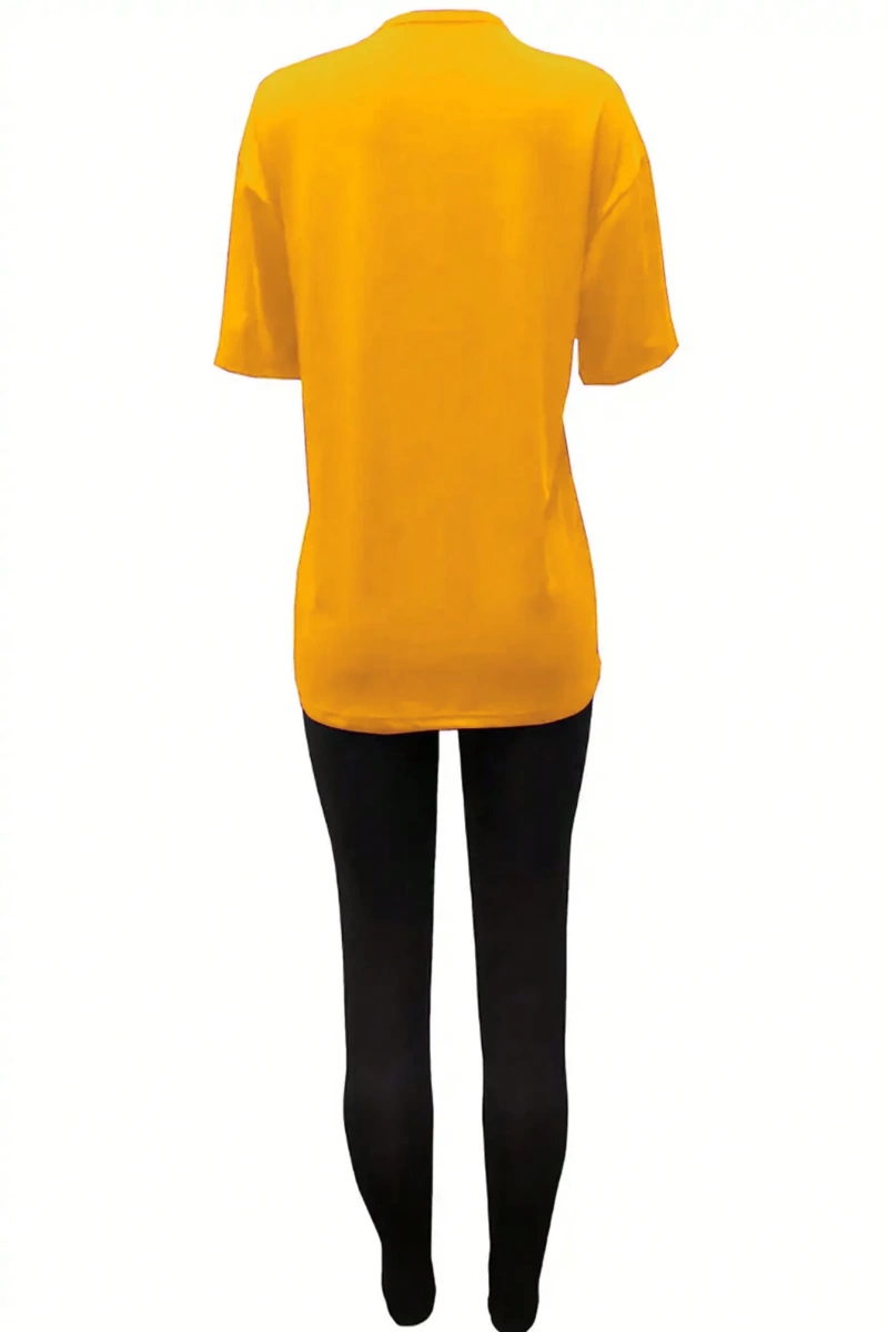 Kadın 2Lİ TAKIM OVERSİZE Trend T-shirt Şort Model 5065