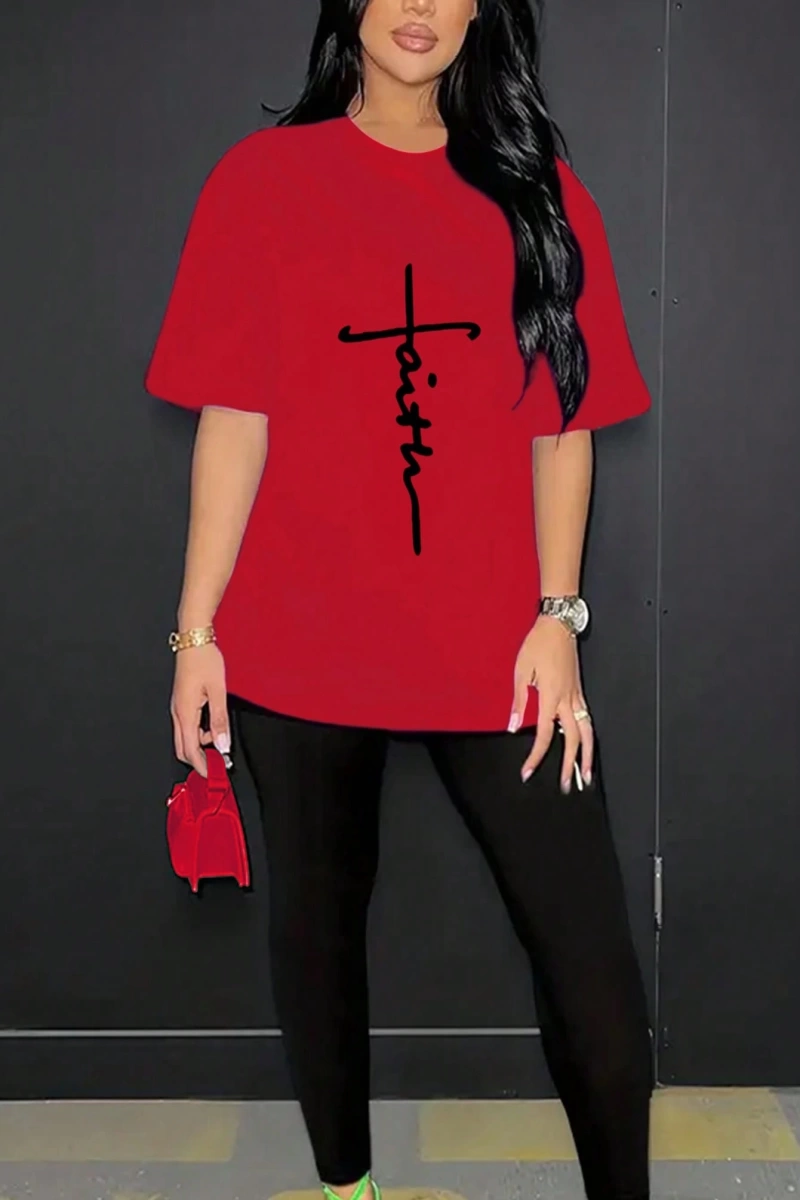 Kadın 2Lİ TAKIM OVERSİZE Trend T-shirt Şort Model 5065