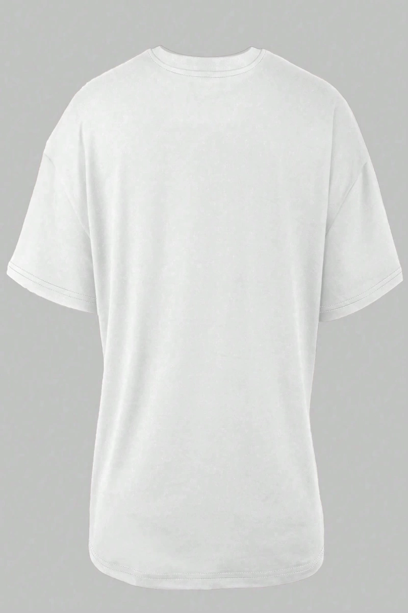 Kadın 2Lİ TAKIM OVERSİZE Trend T-shirt Şort Model 5070