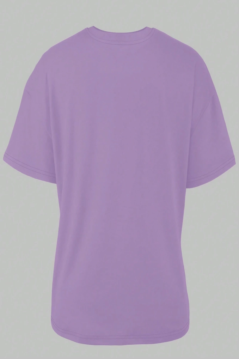 Kadın 2Lİ TAKIM OVERSİZE Trend T-shirt Şort Model 5070