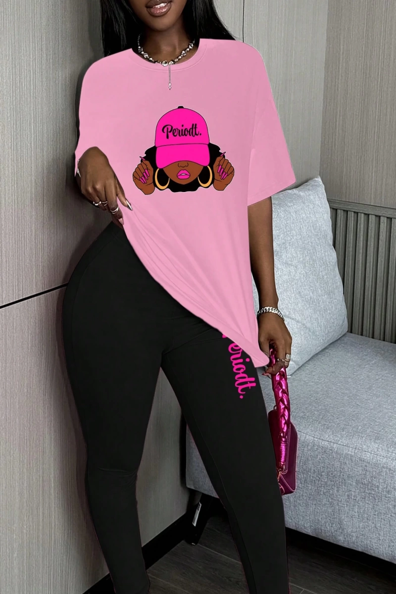 Kadın 2Lİ TAKIM OVERSİZE Trend T-shirt Şort Model 5082