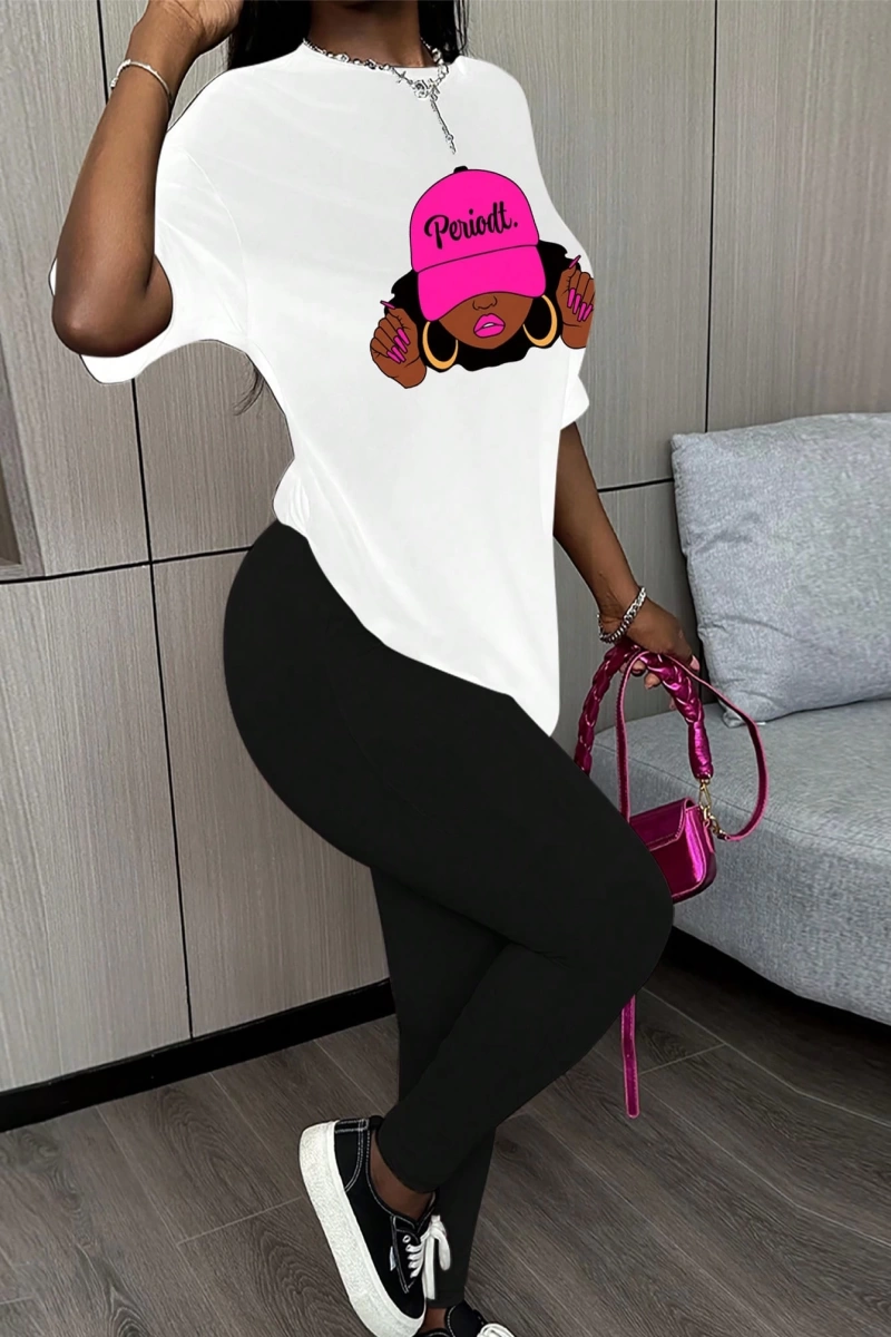 Kadın 2Lİ TAKIM OVERSİZE Trend T-shirt Şort Model 5082